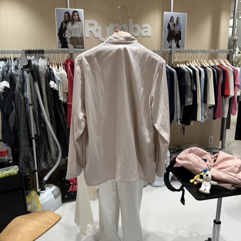 RUMBA韓國代購㊣女士新品時尚人氣真品休閑25秋冬襯衫蕾絲衫RUMBA襯衫/蕾絲衫