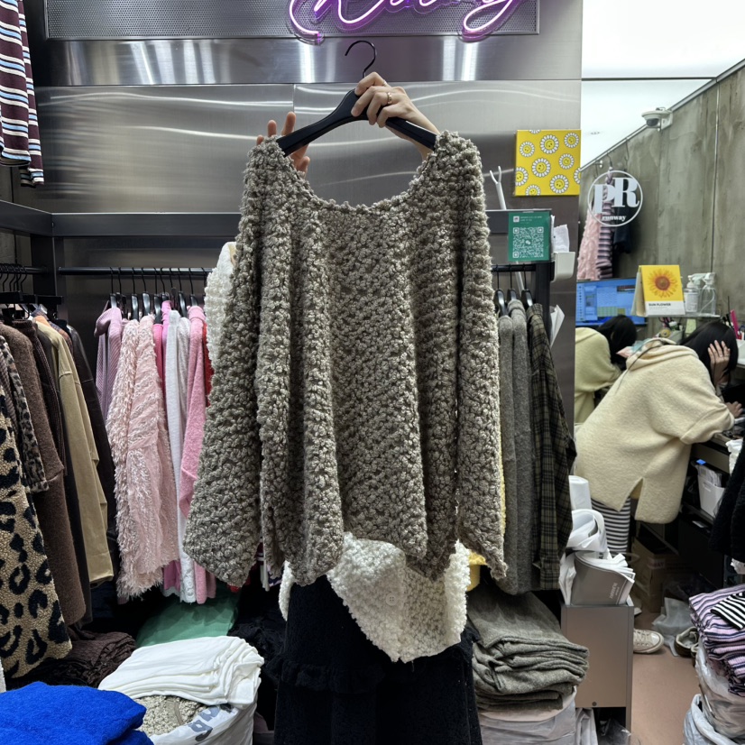 RUNWAY-런웨이韓國直郵㊣女裝新款真品25秋冬休閑推薦針織衫RUNWAY針織衫