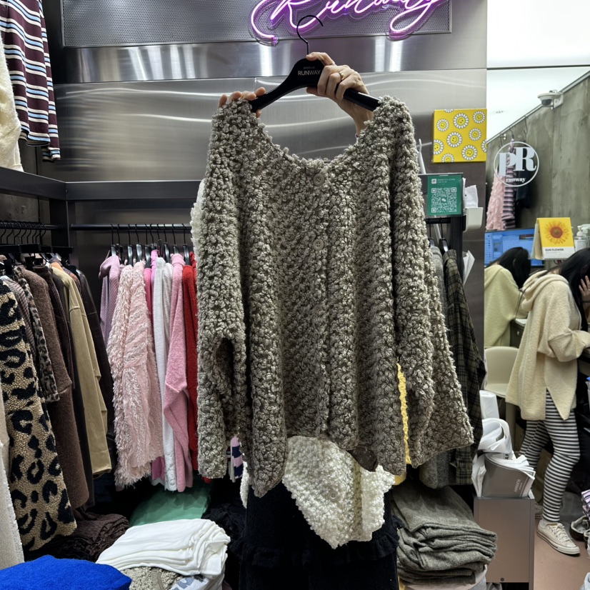RUNWAY-런웨이韓國直郵㊣女裝新款真品25秋冬休閑推薦針織衫RUNWAY針織衫圖色3