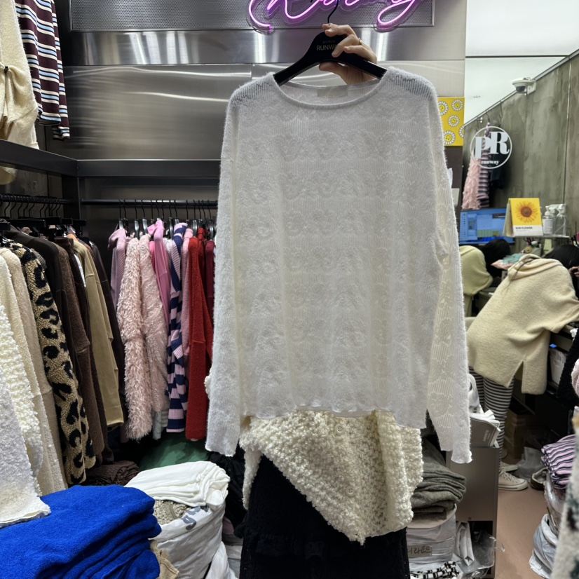 RUNWAY-런웨이東大門㊣實拍女士新品25秋冬職業熱賣針織衫RUNWAY針織衫