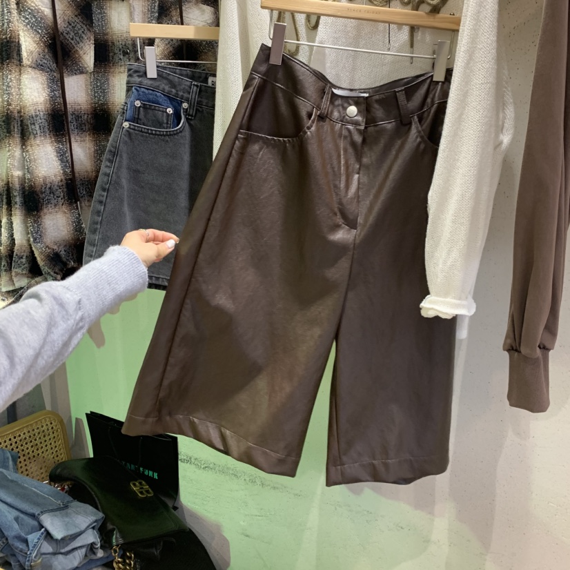 BLACKFRIDAY東大門㊣代購女裝新款熱賣時尚休閑推薦職業短褲BLACK FRIDAY短褲