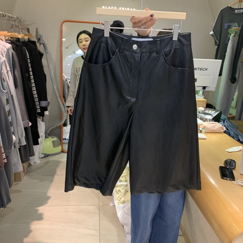 BLACKFRIDAY東大門㊣代購女裝新款熱賣時尚休閑推薦職業短褲BLACK FRIDAY短褲圖色2