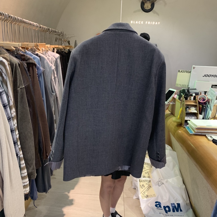 BLACKFRIDAY東大門㊣實拍女裝新品職業推薦休閑真品人氣夾克BLACK FRIDAY夾克
