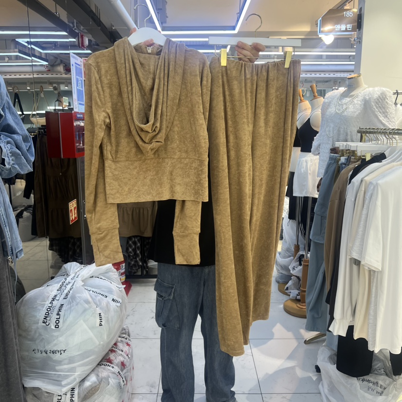 ENDOLPHIN東大門㊣實拍女裝新品熱賣推薦時尚25秋冬套裝套裝ENDOLPHIN套裝