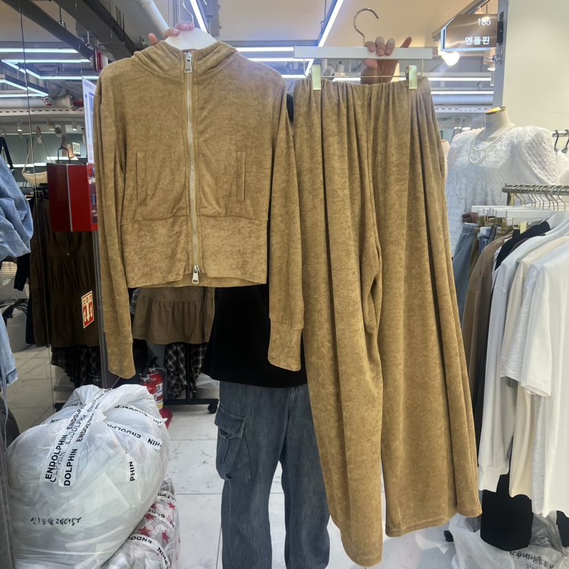 ENDOLPHIN東大門㊣實拍女裝新品熱賣推薦時尚25秋冬套裝套裝ENDOLPHIN套裝圖色3