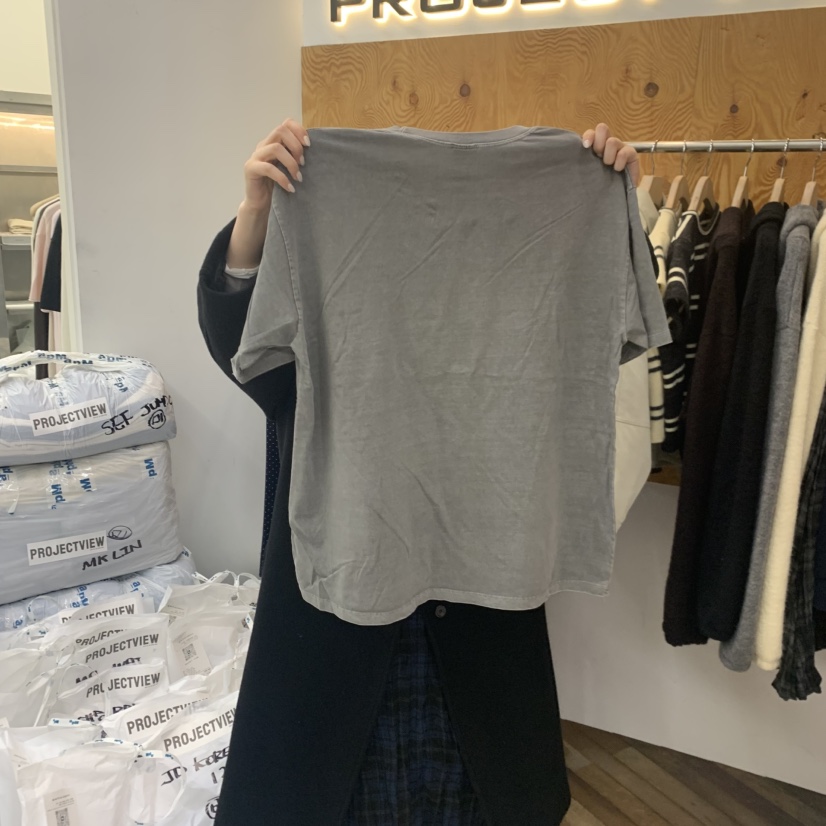PROJECTVIEW東大門㊣實拍女士新款職業熱賣推薦25秋冬人氣T恤PROJECTVIEWT恤