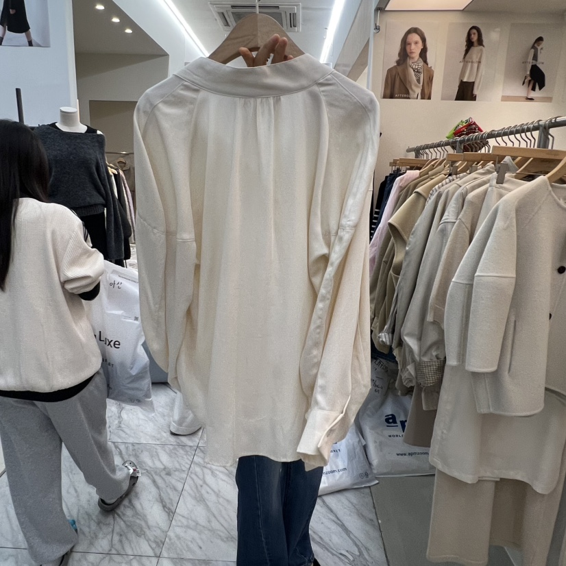AFTERGLOW東大門㊣直郵女士新品時尚人氣職業休閑襯衫蕾絲衫AFTERGLOW襯衫/蕾絲衫