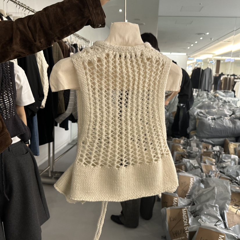 DOUBLE STANDARD/LE SMOKING/MAISONSTAFF東大門㊣代購女裝新品推薦馬甲不含內搭MAISONSTAFF馬甲