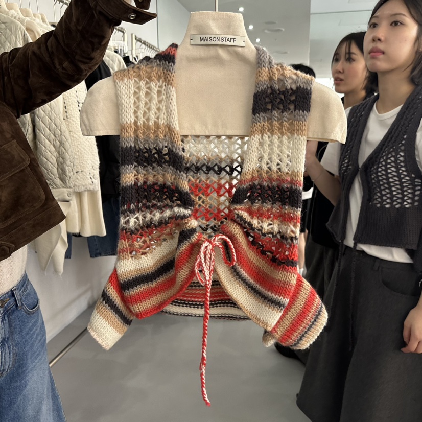 DOUBLE STANDARD/LE SMOKING/MAISONSTAFF東大門㊣代購女裝新品推薦馬甲不含內搭MAISONSTAFF馬甲圖色3