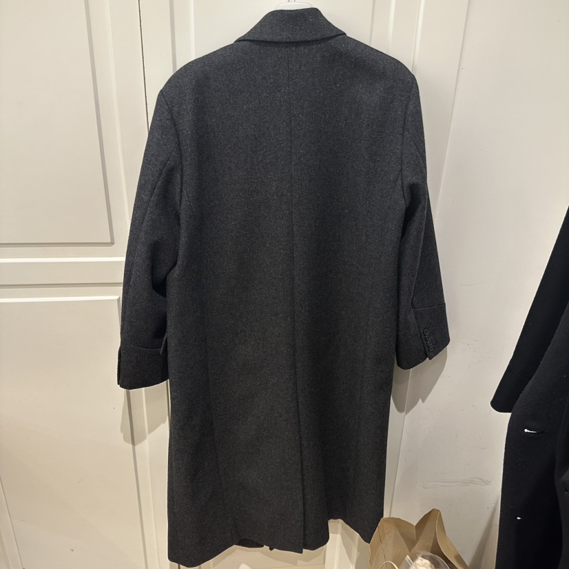 WE ARE/WELOVER韓國代購㊣女士新款時尚休閑真品中長款大衣SHOP_WE ARE中長款大衣