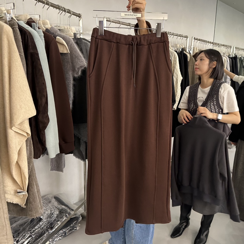 DOUBLE STANDARD/LE SMOKING/MAISONSTAFF韓國直郵㊣女裝新品人氣長裙MAISONSTAFF長裙