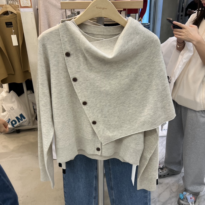 AFTERGLOW韓國代購㊣女士新款休閑推薦時尚真品熱賣套裝套裝AFTERGLOW套裝圖色2