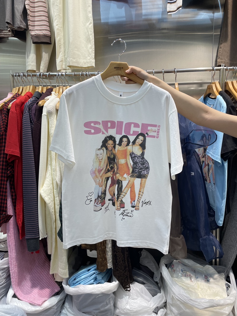 MENDL S韓國直郵㊣女士新品真品推薦25秋冬職業時尚休閑T恤MENDL ST恤圖色2
