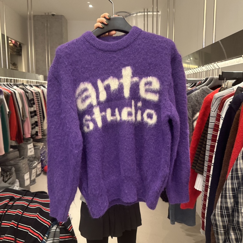 ARTE STUDIO東大門㊣直郵女士新款休閑25秋冬職業真品針織衫ARTE STUDIO針織衫圖色2