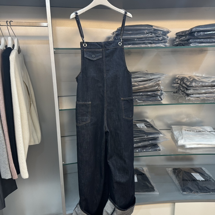 AIME HOPE MAKE韓國代購㊣女裝新品熱賣休閑時尚職業背帶褲AIME HOPE MAKE背帶褲
