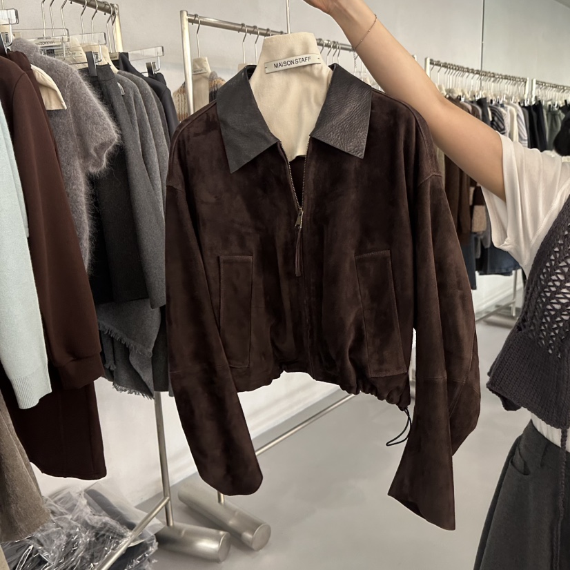 DOUBLE STANDARD/LE SMOKING/MAISONSTAFF東大門㊣代購女士新品熱賣夾克MAISONSTAFF夾克圖色2