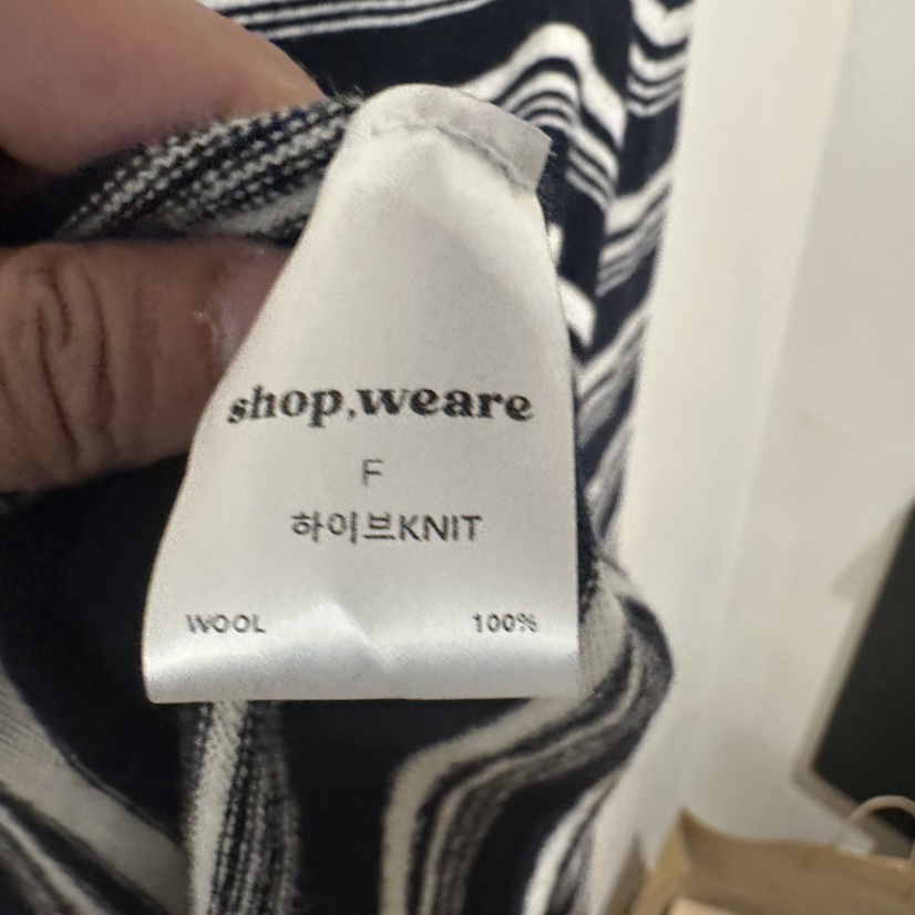 WE ARE/WELOVER東大門㊣實拍女裝新款休閑人氣時尚針織衫SHOP_WE ARE針織衫
