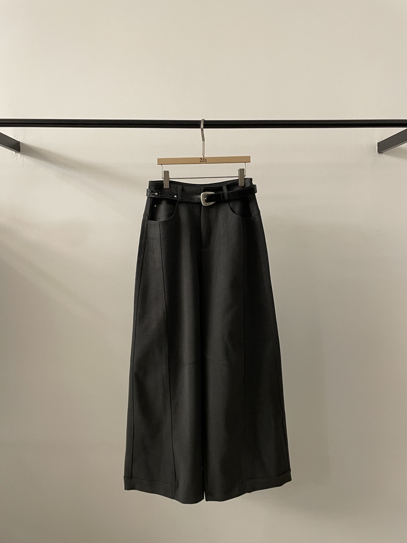 2DA/DARIMI-P韓國直郵㊣女士新品推薦人氣25秋冬休閑褲含腰帶2DA/DARIMI-P休閑褲圖色1墨色
