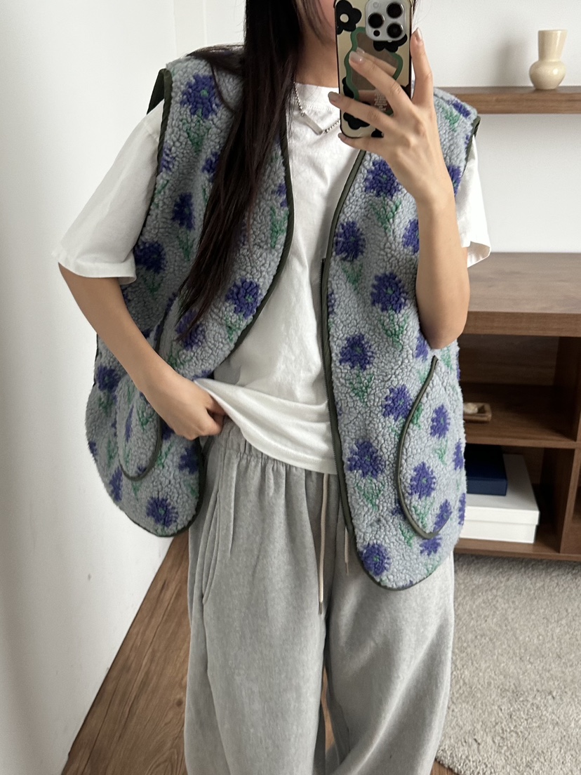 I MFACT東大門㊣直郵女士新款休閑真品時尚馬甲兩面可穿雙面I MFACT馬甲
