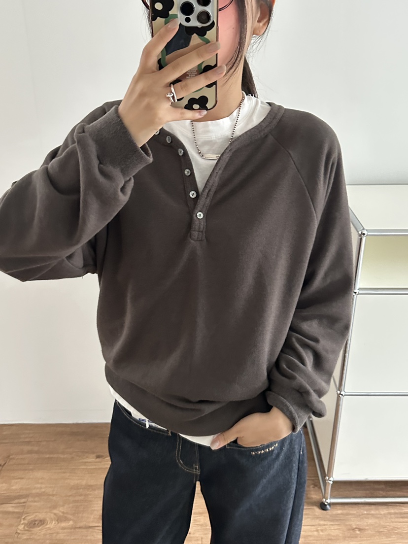I MFACT東大門㊣代購女裝新品人氣休閑真品推薦衛衣不含腰帶I MFACT衛衣圖色2