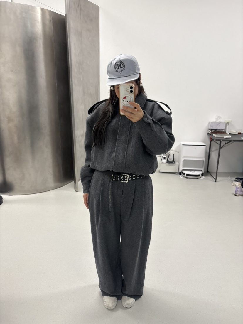PLATFORM-L韓國直郵㊣女裝新款25秋冬人氣真品熱賣休閑休閑褲PLATFORM休閑褲