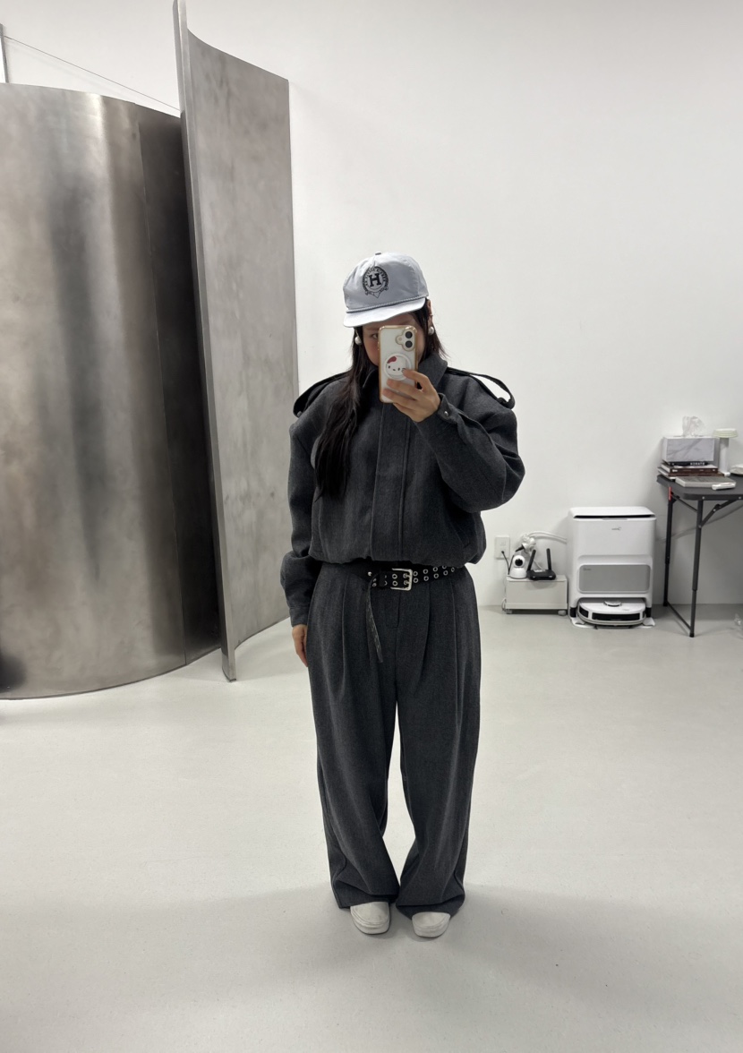 PLATFORM-L韓國直郵㊣女裝新款25秋冬人氣真品熱賣休閑休閑褲PLATFORM休閑褲