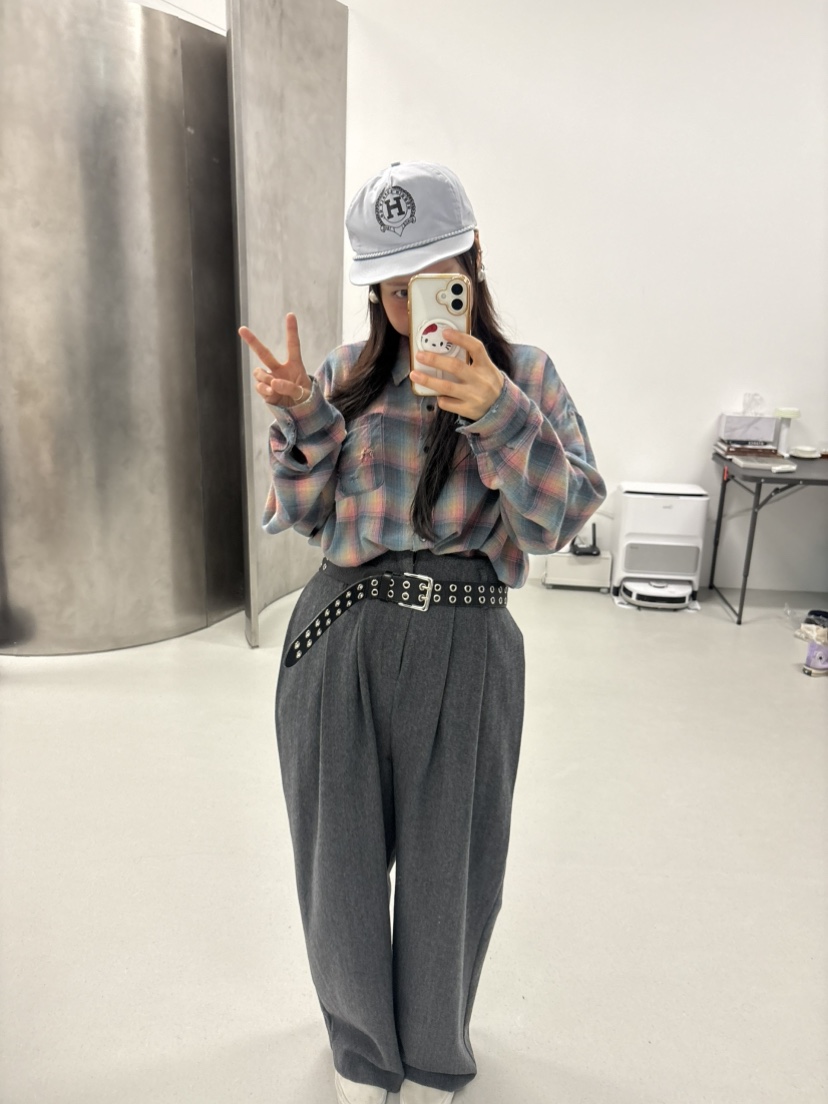 PLATFORM-L韓國直郵㊣女裝新款25秋冬人氣真品熱賣休閑休閑褲PLATFORM休閑褲