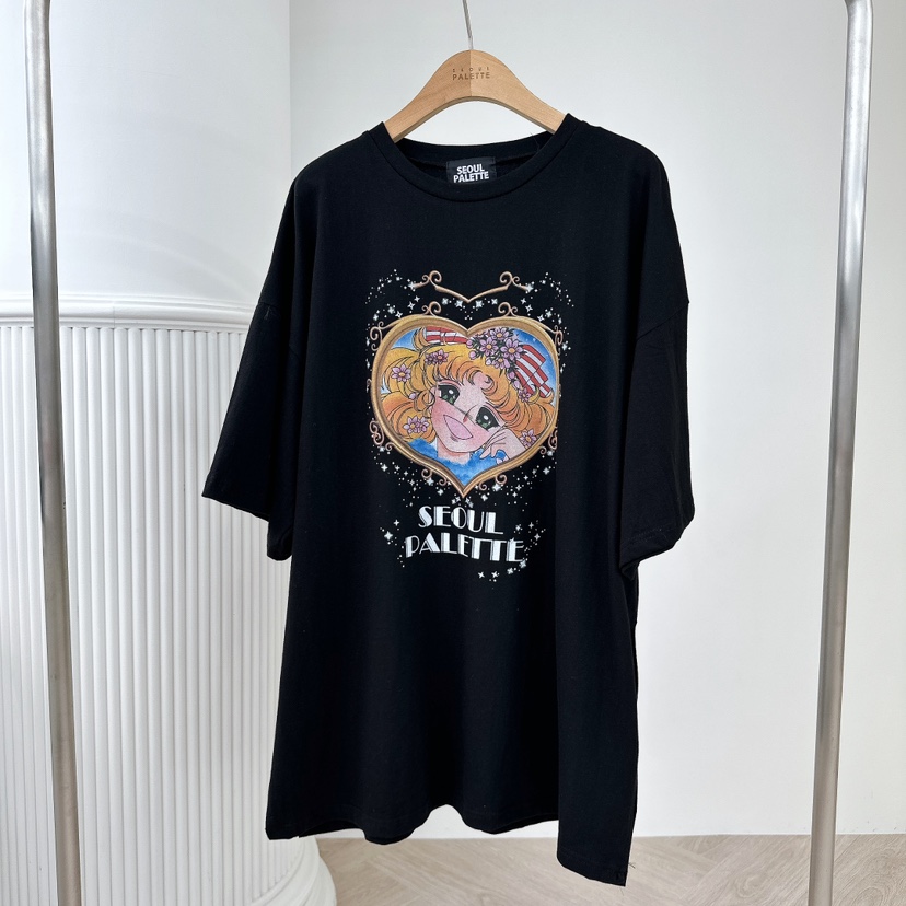 PALETTE-Q東大門㊣實拍女士新品推薦人氣職業熱賣真品25秋冬T恤PALETTET恤圖色2