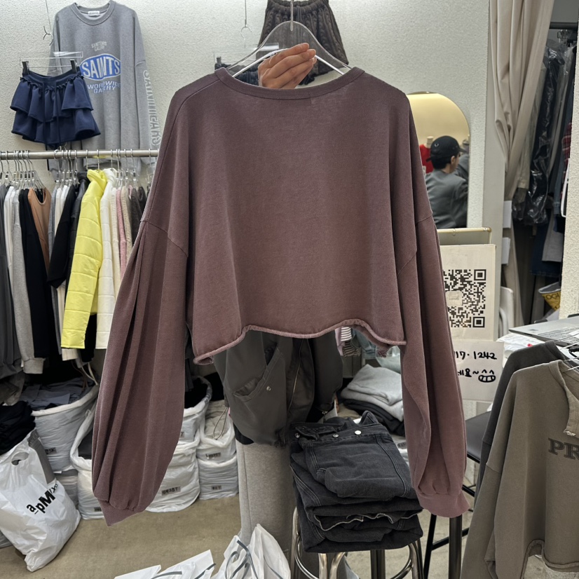 MAGOT東大門㊣直郵女士新品職業熱賣人氣推薦時尚25秋冬長袖T恤IIIΛGOT/MAGOT長袖T恤