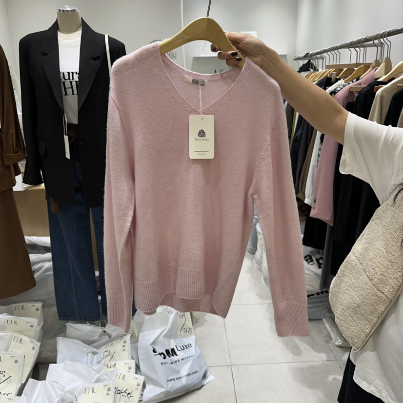 EN.U東大門㊣代購女裝新品職業真品熱賣人氣推薦時尚針織衫EN.U針織衫圖色3