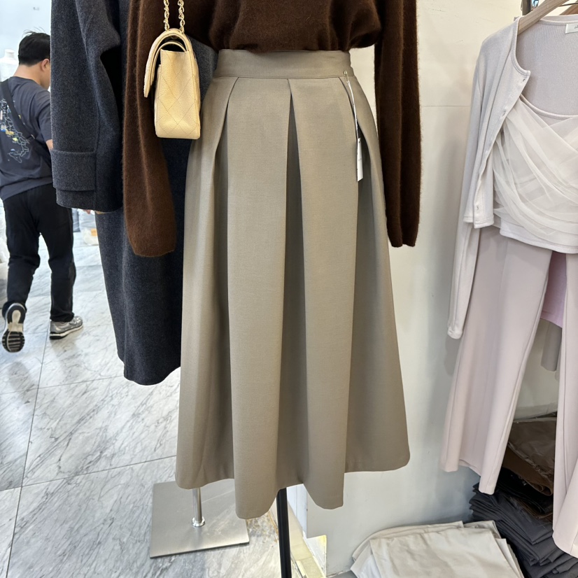 THE LOW東大門㊣直郵女裝新款熱賣真品職業時尚休閑25秋冬長裙THE LOW長裙
