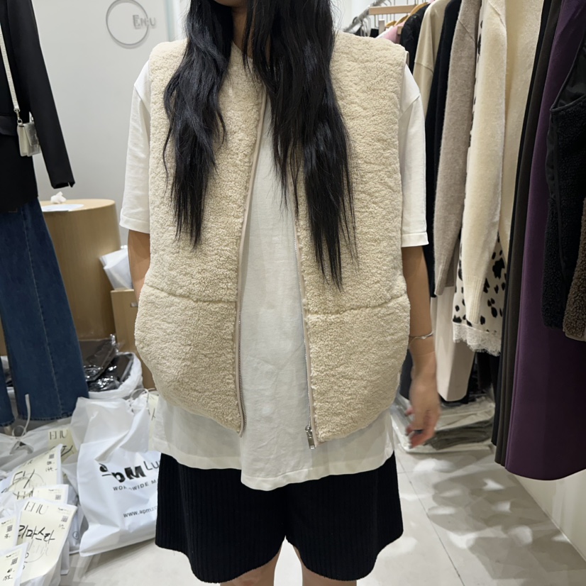 EN.U韓國代購㊣女士新品推薦熱賣休閑人氣25秋冬馬甲不含內搭EN.U馬甲