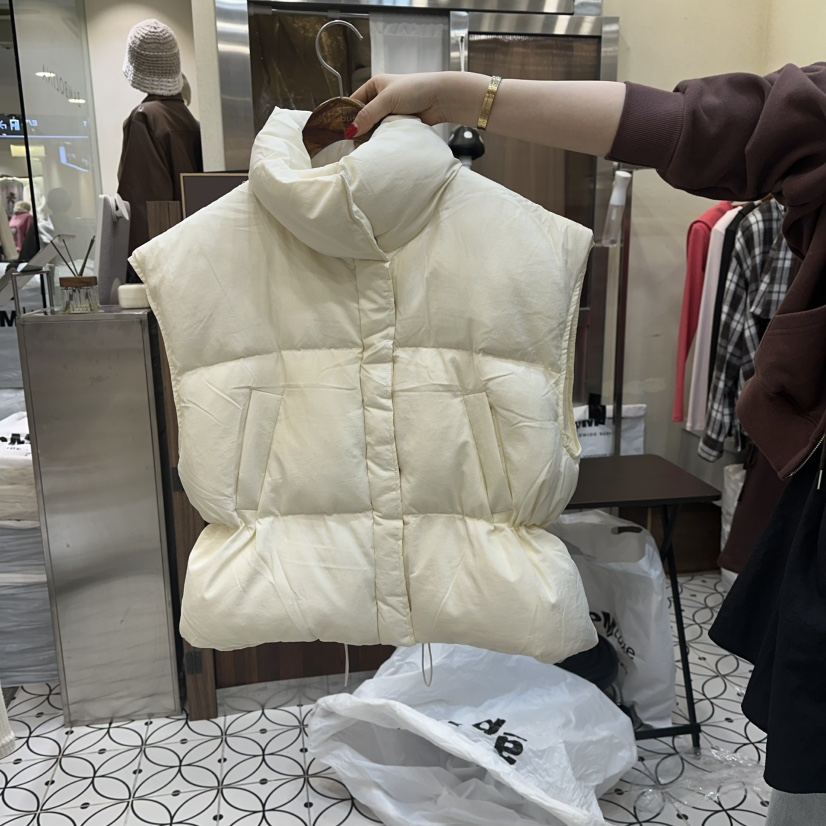 BAMBOLINA東大門㊣代購女士新品推薦休閑熱賣時尚職業馬甲填充BAMBOLINA馬甲圖色1