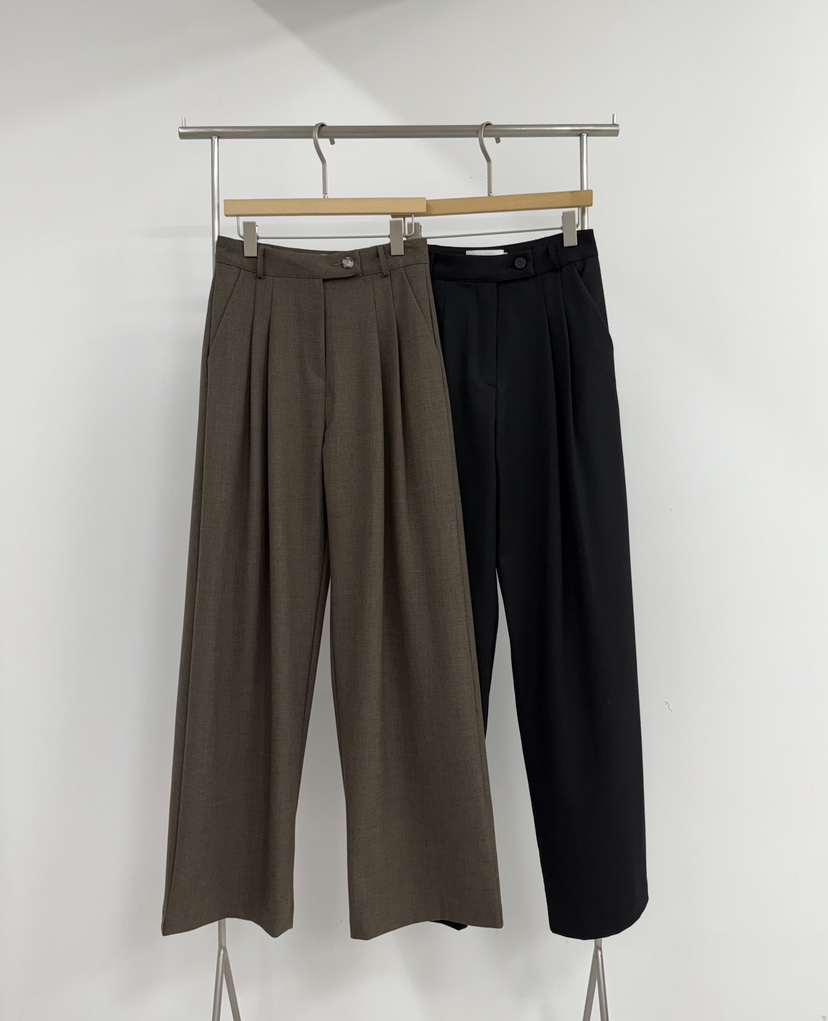 YIKHO STYLE韓國直郵㊣女士新品職業休閑25秋冬正裝褲西褲YIKHO STYLE正裝褲/西褲