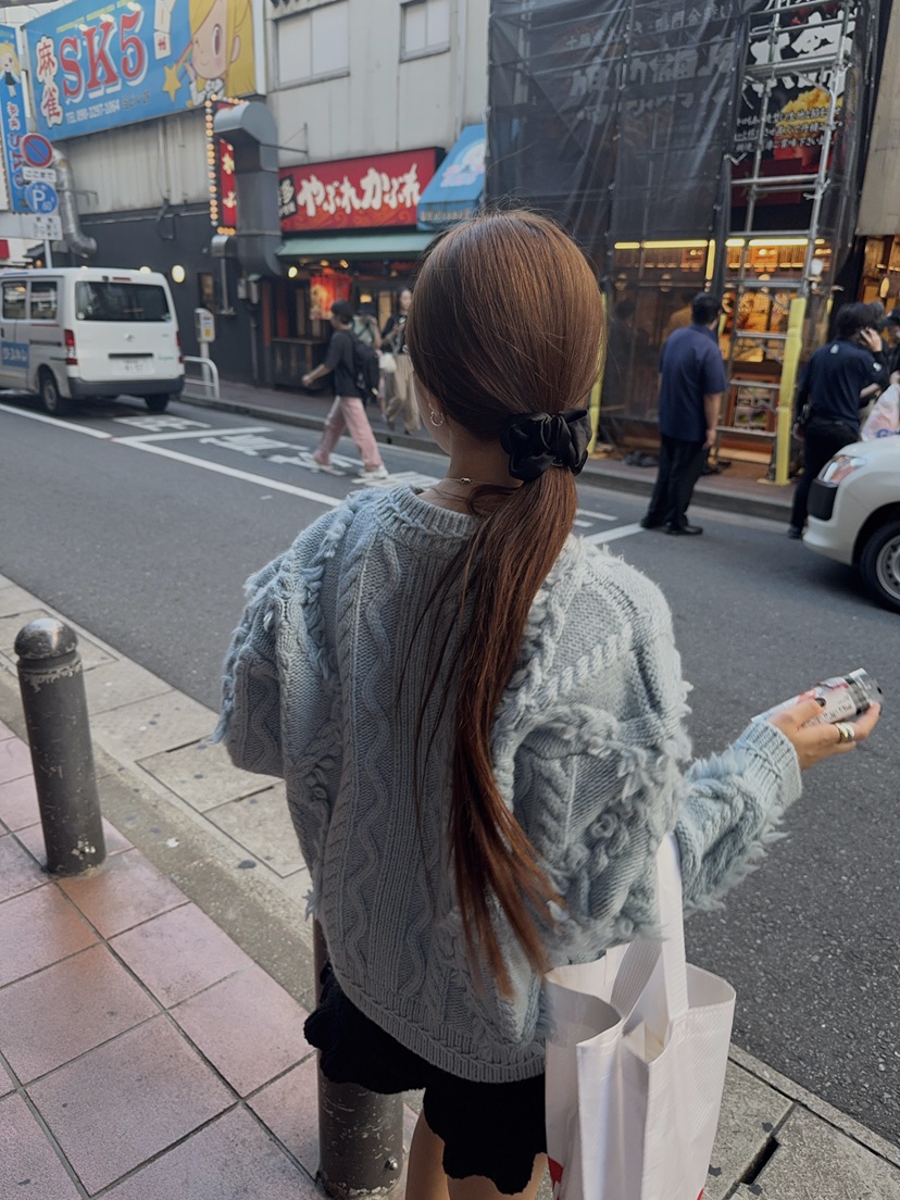 MADE-P東大門㊣實拍女裝新品真品推薦休閑熱賣25秋冬人氣毛衣MADE-P毛衣
