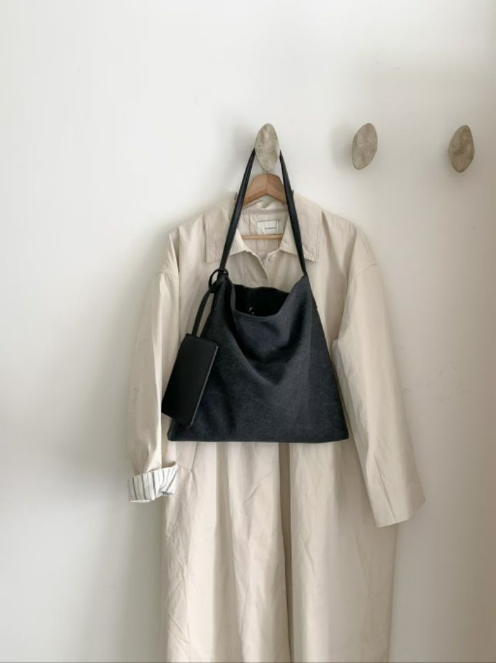 TROUVAILLE東大門㊣代購女士新品熱賣休閑時尚單肩斜跨包帆布TROUVAILLE單肩/斜跨包圖色4