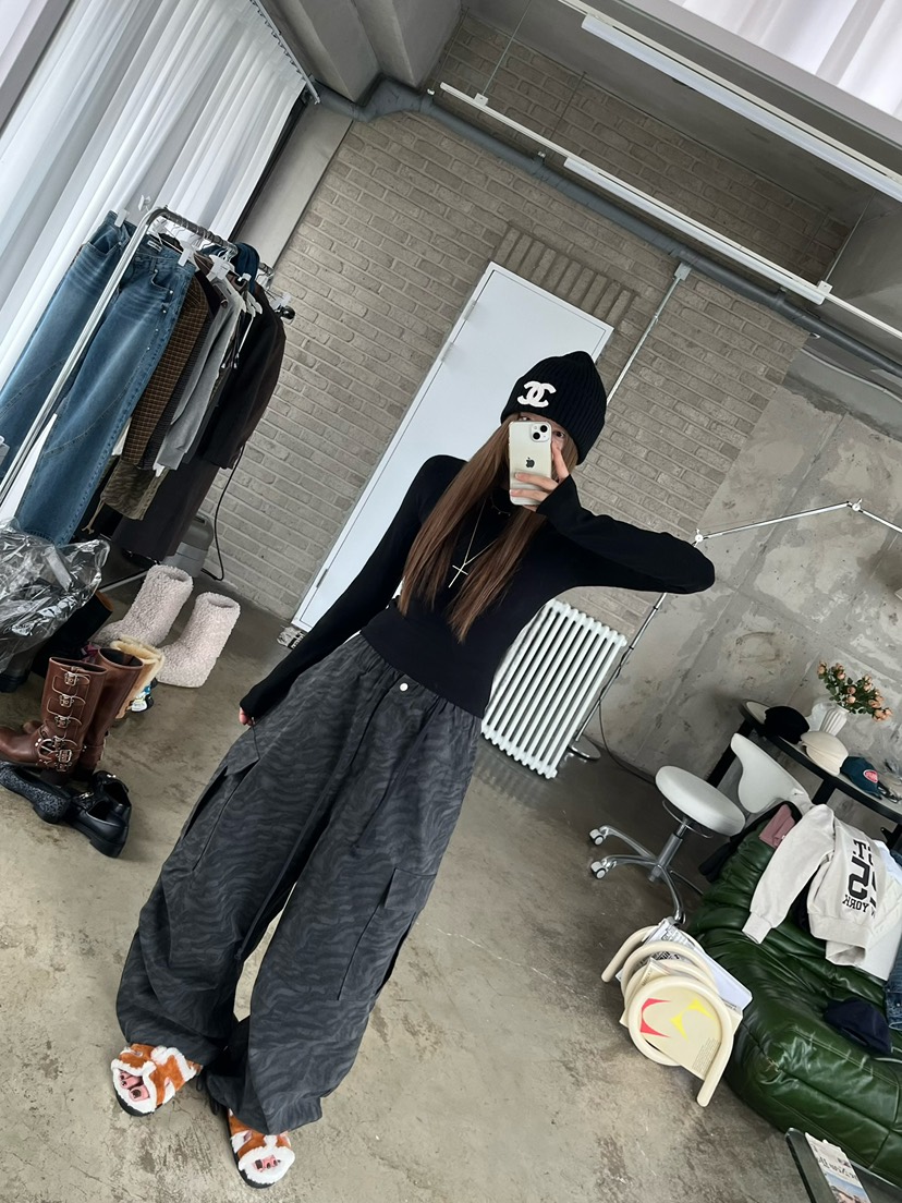 LOVE PULL東大門㊣直郵女士新款時尚25秋冬真品休閑休閑褲LOVE PULL休閑褲