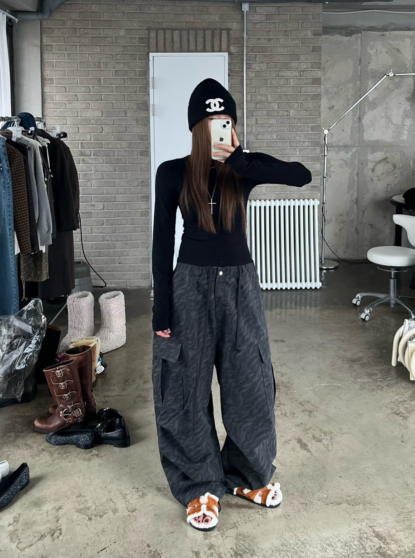 LOVE PULL東大門㊣直郵女士新款時尚25秋冬真品休閑休閑褲LOVE PULL休閑褲