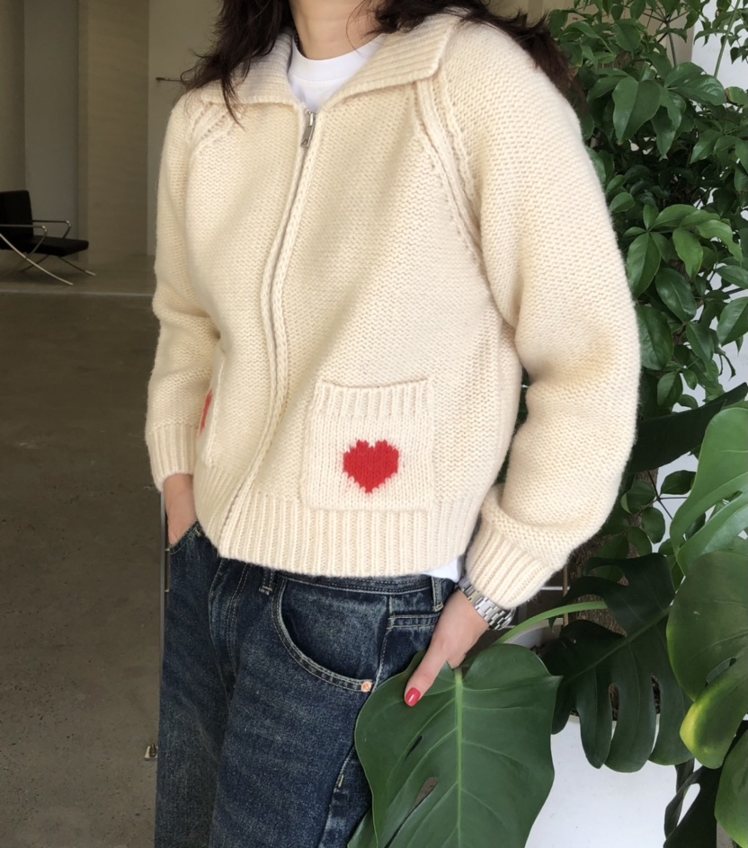 GLAD SOME東大門㊣直郵女裝新款人氣時尚推薦針織衫拉鏈開衫GLAD SOME針織衫