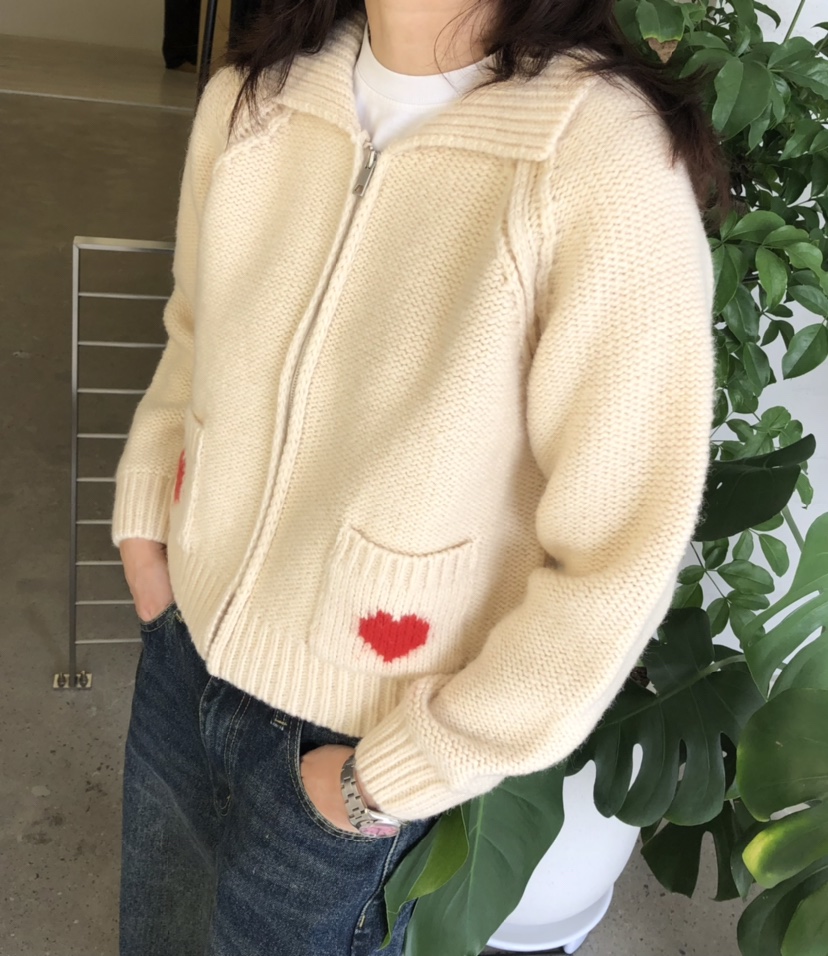 GLAD SOME東大門㊣直郵女裝新款人氣時尚推薦針織衫拉鏈開衫GLAD SOME針織衫
