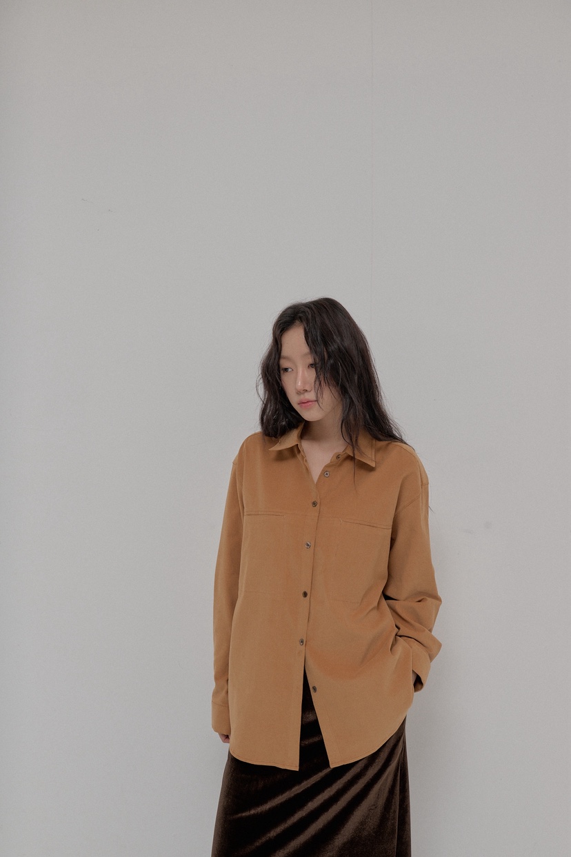 ATHEA韓國代購㊣女士新款25秋冬熱賣真品時尚襯衫蕾絲衫燈心絨ATHEA襯衫/蕾絲衫