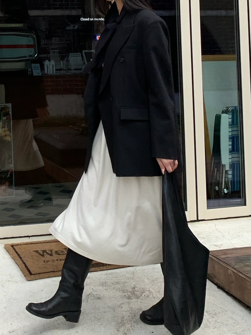 A Flan韓國直郵㊣女裝新品職業真品休閑熱賣半身裙中短裙羊毛AFN EDITION半身裙/中短裙