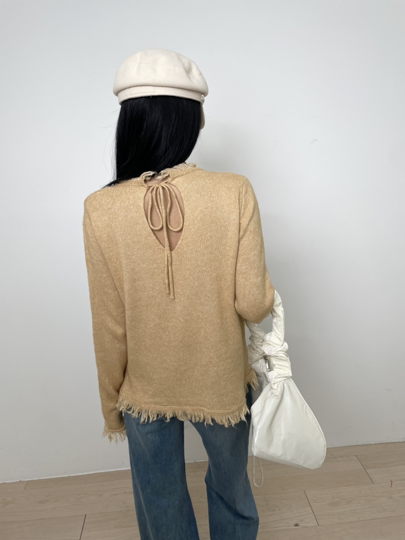 MILLIMETER東大門㊣實拍女裝新品熱賣休閑人氣推薦時尚針織衫MILLIMETER/MGML針織衫