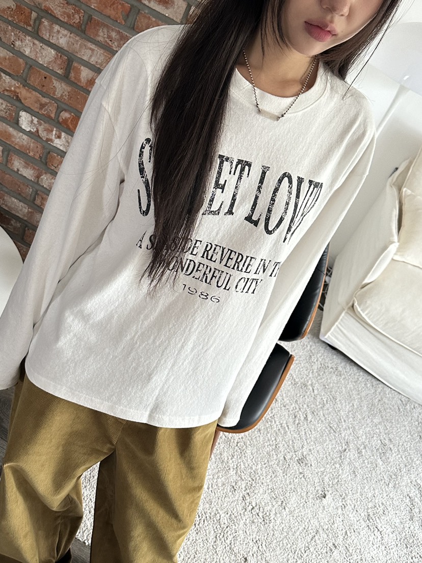I MFACT東大門㊣直郵女士新品真品熱賣時尚長袖T恤不含腰包I MFACT長袖T恤
