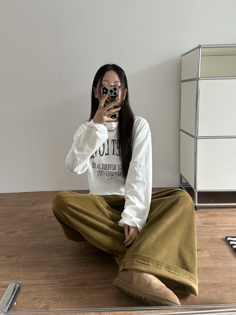 I MFACT東大門㊣直郵女士新品真品熱賣時尚長袖T恤不含腰包I MFACT長袖T恤