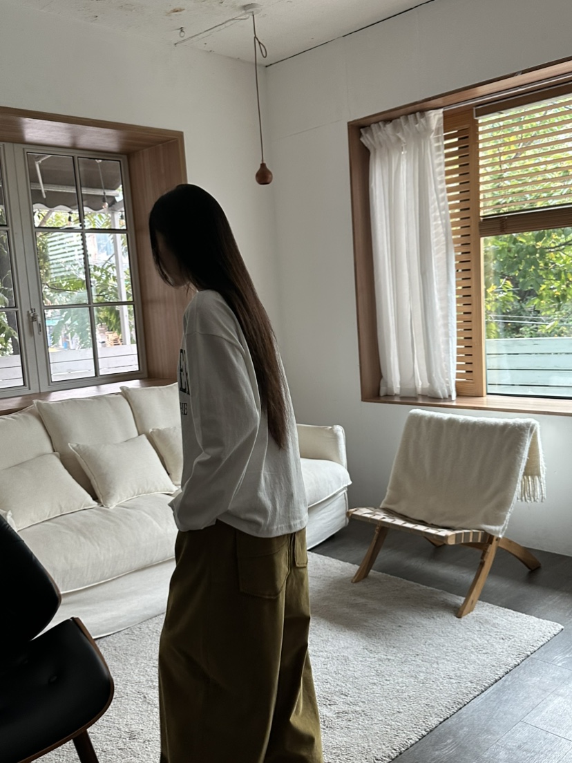I MFACT東大門㊣直郵女士新品真品熱賣時尚長袖T恤不含腰包I MFACT長袖T恤
