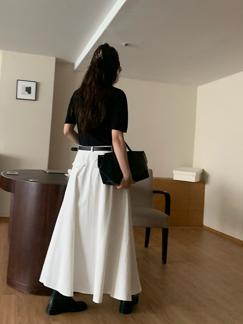 BLEECKER東大門㊣實拍女士新款推薦25秋冬真品職業熱賣長裙棉BLEECKER長裙