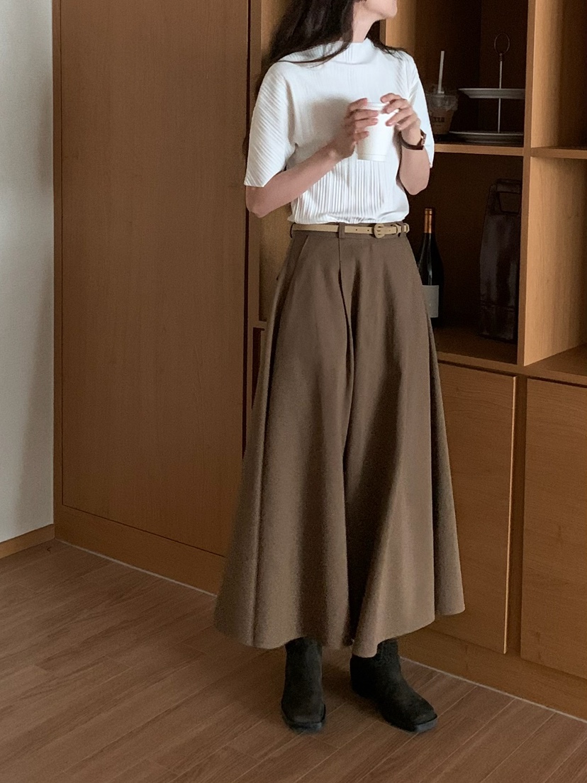 BLEECKER東大門㊣實拍女士新款推薦25秋冬真品職業熱賣長裙棉BLEECKER長裙