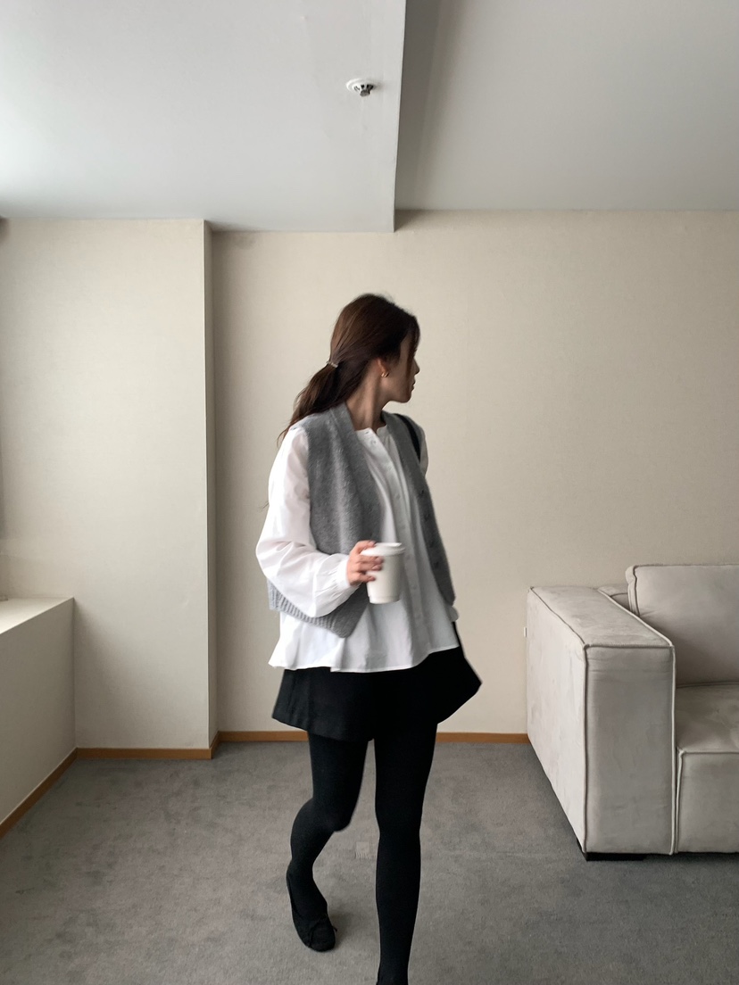 BLEECKER韓國代購㊣女士新品職業時尚休閑真品推薦熱賣馬甲BLEECKER馬甲