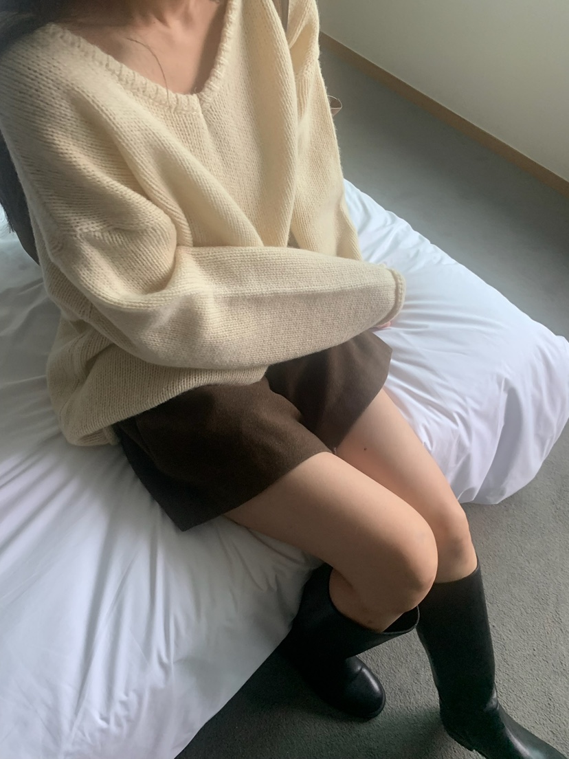 BLEECKER東大門㊣代購女裝新品真品休閑人氣25秋冬短褲人字形BLEECKER短褲